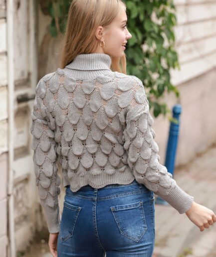 Turtle-Neck Sweater for Women's