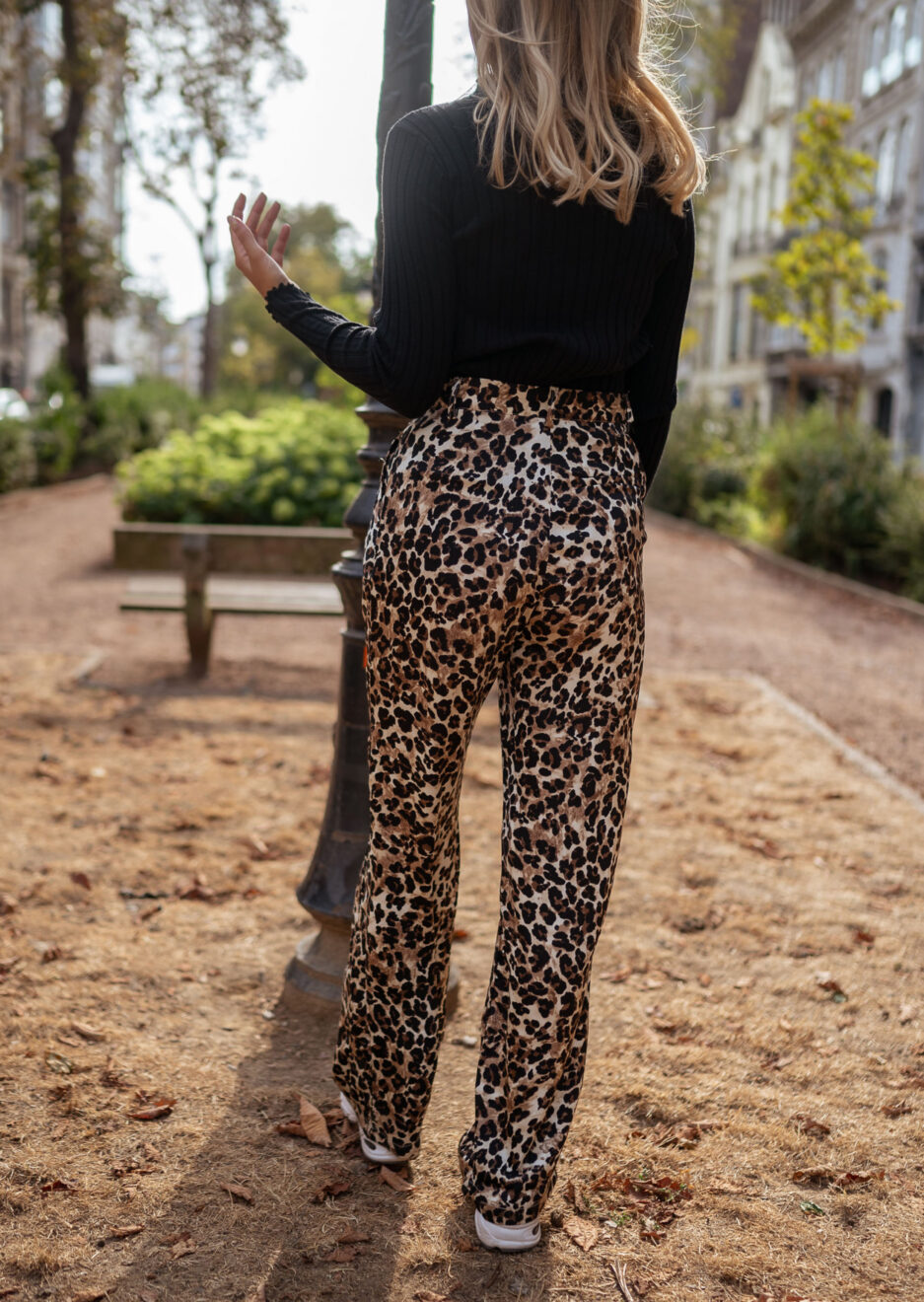 leopard lyana pants